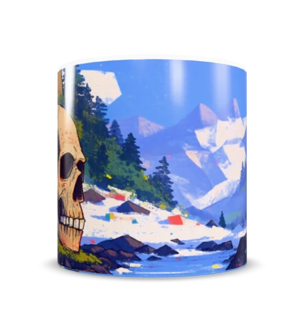 Calavera + paisaje